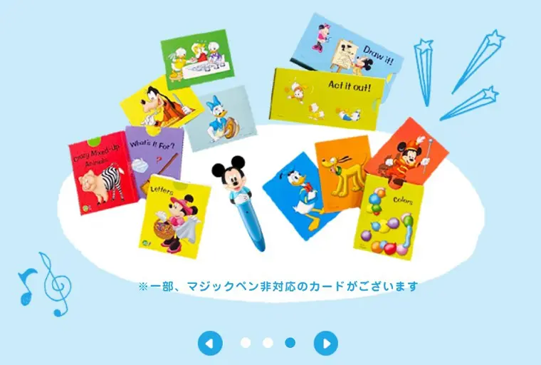 DWE fun 目だた with words 絵本CDカードセット