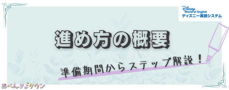 ディズニー英語システム[DWE]の進め方を現役ユーザーがいちばん
